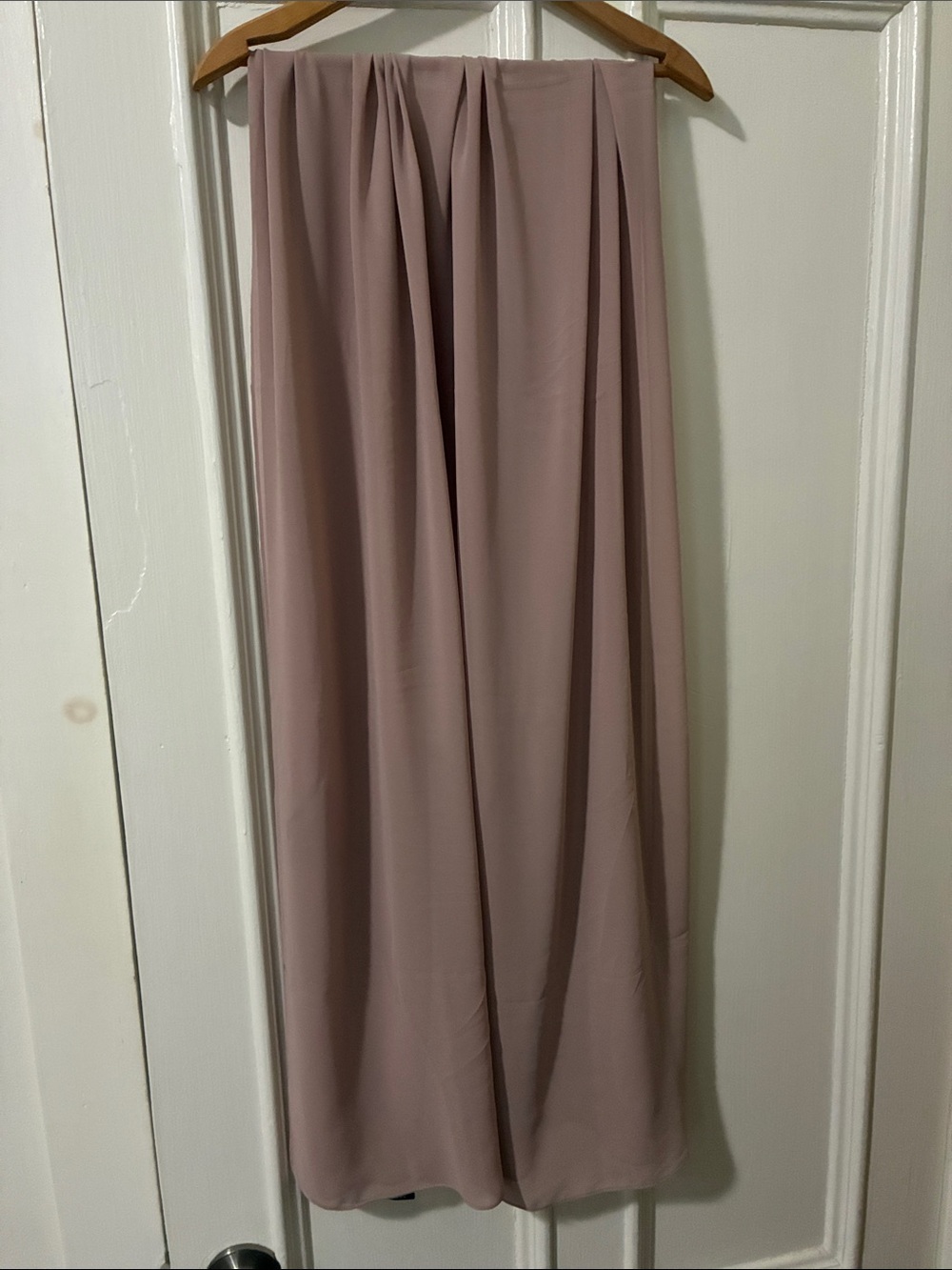 Haute Hijab Taupe Headwrap Scarf Sheer Fabric